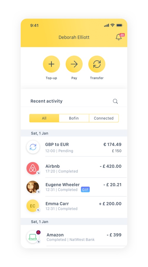 Finance App Design screenshot 2